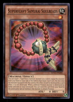Yugioh Superheavy Samurai Soulbeads #MP15-EN200 2015 Mega-Tins Mega Pack LP-image