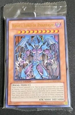 Yugioh Legendary Collection 2 Sealed Promo Pack LC02 Raviel, Uria, Hamon + More-image
