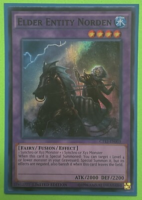 Elder Entity Norden - CT12-EN003 - Super Rare - Limited Edition Yugioh-image