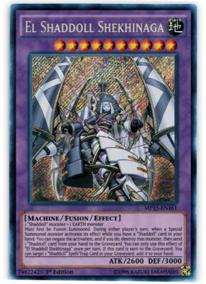El Shaddoll Shekhinaga - MP15-EN161 - Secret Rare - 1st Edition x1 - Near Mint-image