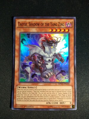 Yu-Gi-Oh! Taotie, Shadow of the Yang Zing MP15-EN150 1st Super Rare NM-image