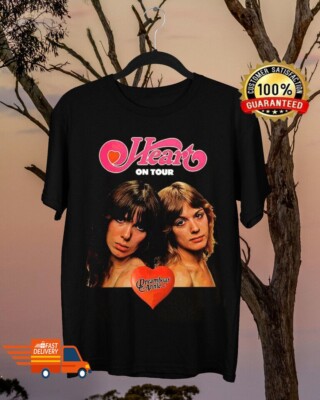 Dreamboat Annie Heart Band Gift For Fan Black All Size Unisex Shirt HRL165-image