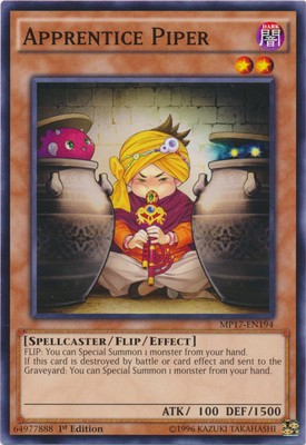 Apprentice Piper - MP17-EN194 - Common - 1st Edition Near Mint 2017 Mega Tin Sin-image