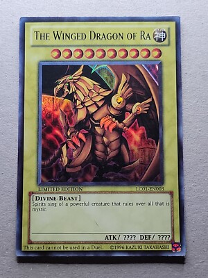 The Winged Dragon of Ra - LC01-EN003 - Limited Edition - Ultra Rare - YuGiOh-LP -image