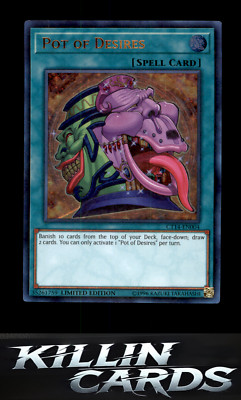 Pot of Desires CT14-EN004 Ultra Rare 2017 Mega-Tins YuGiOh Card MP-image