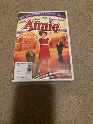 ANNIE SPECIAL ANNIVERSARY EDITION    DVD NEW CAROL BURNETT TIM CURRY-image
