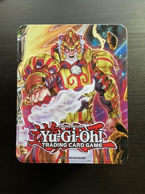 Yugioh TCG Shonen Jump tin w 265 Non-Holo Cards (BP02, LCJW, YSYR, MP14, & LCSD)-image