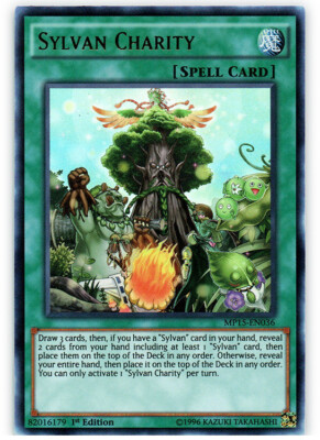 Yugioh! LP Sylvan Charity - MP15-EN036 - Ultra Rare - 1st Edition Lightly Played-image