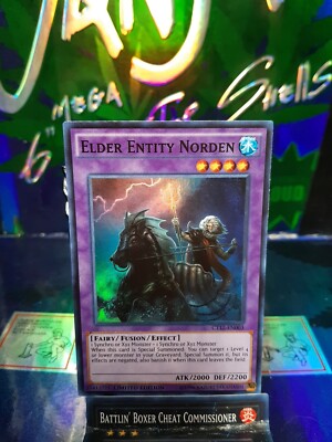 *** ELDER ENTITY NORDEN ***  CT12-EN003 MINT/NM SUPER RARE Limited Ed. YUGIOH!-image