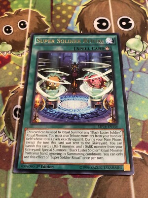 1x (LP) Super Soldier Ritual - MP16-EN146 - Rare - 1st Edition  YuGiOh-image