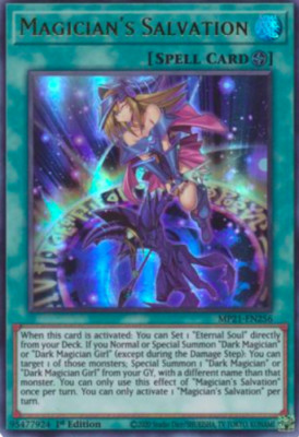 ( MAGICIAN'S SALVATION ) Ultra Rare - MP21-EN256 - 1st NM Yu-Gi-Oh Mega Tin 2021-image