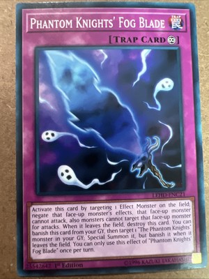 Yu-Gi-Oh Legendary Hero Decks - The Phantom Knights Fog Blade LEHD-ENC21-image
