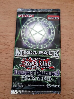 Yugioh!!! Legendary Collection 3 Yugi's world - 1 x Mega Pack Sealed -Unl-image