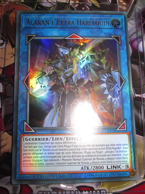 YU-GI-OH! UR ALAKAN L'EXTRA HARLEQUIN CT15-FR006 NEW EDITION 1 MEGA-TIN 2018-image