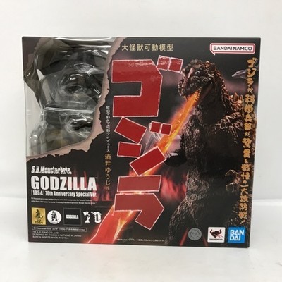 Unopened  S.H.MonsterArts Godzilla (1954) 70th Anniversary Special Commemorativ-image