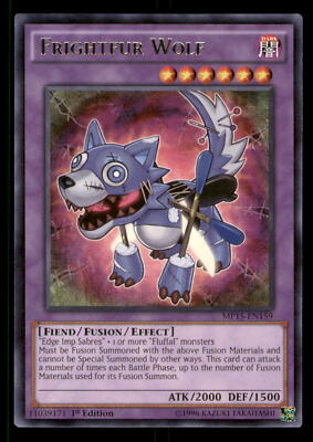 Yugioh Frightfur Wolf #MP15-EN159 2015 Mega-Tins Mega Pack LP-image