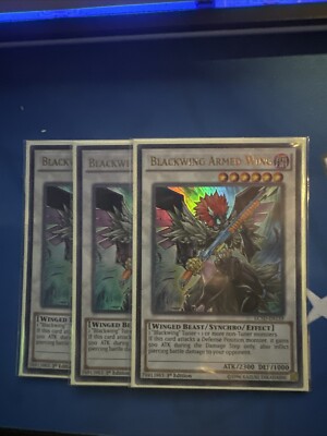Blackwing Armed Wing LC5D-EN133 Legendary Collection 5D's 1st Edition x3-image