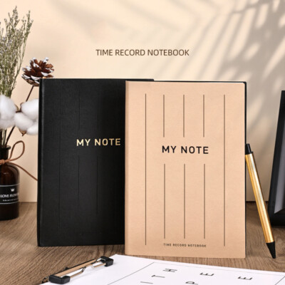324 Page PU Leather Office Journal A5 Notebook Lined Paper Writing Diary Planner-image
