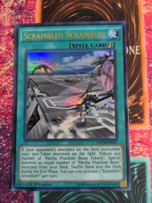 Yu-Gi-Oh! Scramble!! Scramble!! MP14-EN037 1st Edition Ultra Rare NM -image