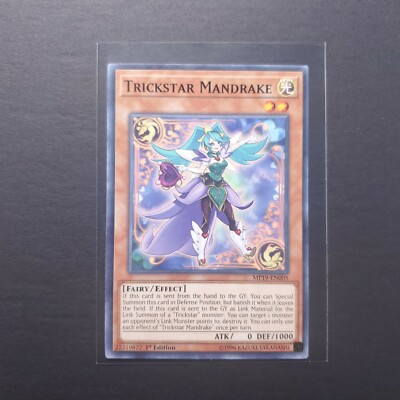 Trickstar Mandrake 2019 Gold Sarcophagus Tin Mega Pack MP19-EN005 CM NM 1st-image