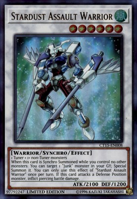 2018 Mega-Tins #CT15-EN008 Stardust Assault Warrior-image