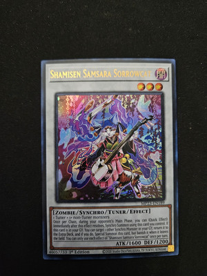 Shamisen Samsara Sorrowcat MP23-EN189 25th Anniversary Tin: Dueling Heroes Mega-image