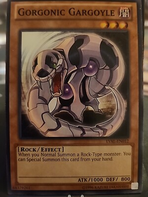 Gorgonic Gargoyle - Yugioh Dark Monster - Vintage-image