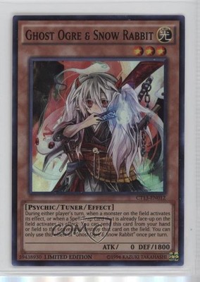 Ghost Orge & Snow Rabbit YuGiOh Mega-Tins Limited Edition #CT13-EN012 0su9-image