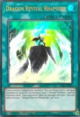 1 x Dragon Revival Rhapsody - LC06-EN004 - Ultra Rare - Limited Edition Near Min-image