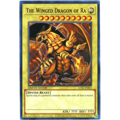 The Winged Dragon of Ra LC01-EN003 Yu-Gi-Oh Legendary Collection 1 Limited...-image