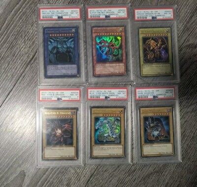 PSA 8 Set 2013-2018 Gameboard Legendary Collection 1 LC01 Full Set Yugioh X 6!-image