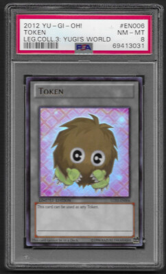 Yu-Gi-Oh! 2012 Token Legendary Collection 3 Yugi's World-#EN006 PSA 8-image