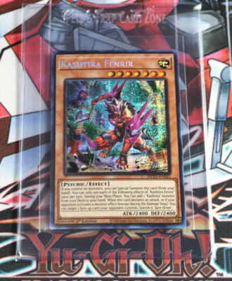 YuGiOh Kashtira Fenrir MP23-EN163 1st Edition Prismatic Secret Rare-image