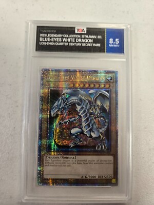 2023 Yugioh Graded 25th Anniversary Edition Secret Rare - Blue-Eyes White Dragon-image