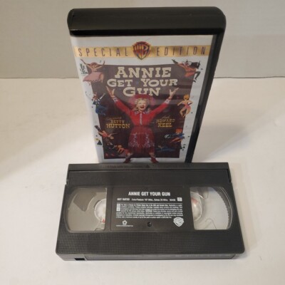ANNIE GET YOUR GUN VHS Betty Hutton Annie Oakley 1950 Buffalo Bills Wild West -image