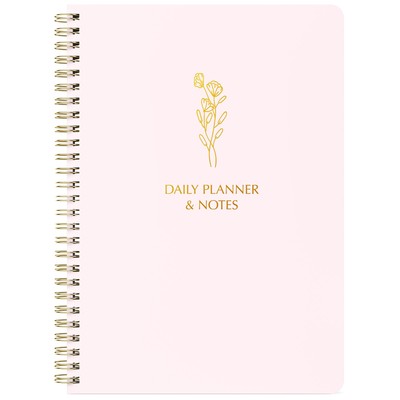 Simple Daily Planner Undated & To Do List Notebook: With Hourly Schedule - 6....-image