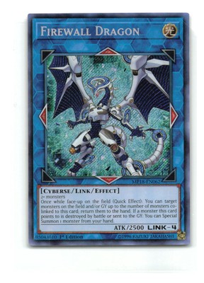 Firewall Dragon - MP18-EN062 1st Edition Secret Rare - YuGiOh-LP-image