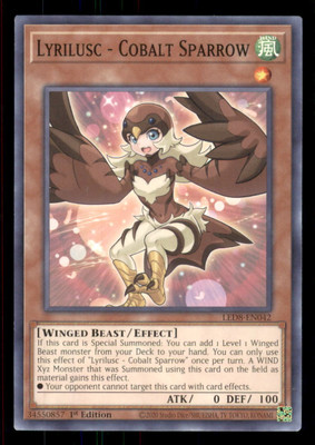 Yugioh Lyrilusc #LED8-EN042 Legendary Duelists: Synchro Storm LP-image