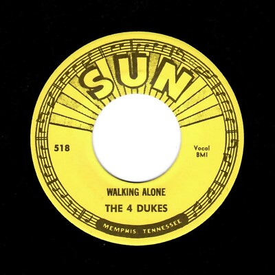 DOOWOP-4 DUKES-WALKING ALONE/ANNIE-UNRELEASED-SUN 518-image