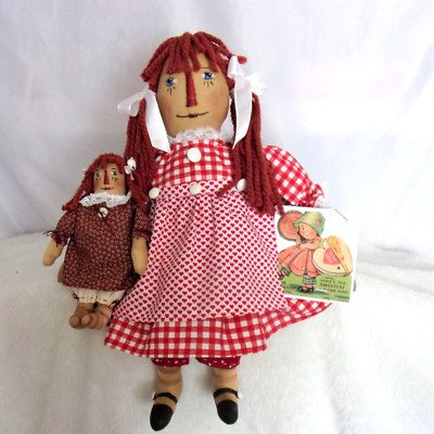 Pattern, sewing, primitive Annie dolls, 20 in.,  Dumplinragamuffin, #121-image