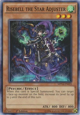 Risebell the Star Adjuster - MP14-EN023 - Common - 1st Edition - Moderately Play-image