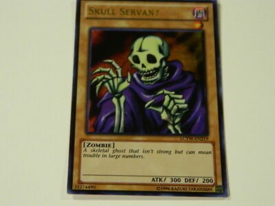 CG Yu-Gi-Oh! SKULL SERVANT LCYW- EN219 Ultra Rare - Legendary Collection - NM-image