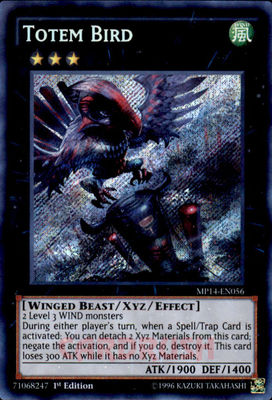 *** TOTEM BIRD *** SECRET RARE MP14-EN056 3 AVAILABLE! MINT/NM YUGIOH!-image