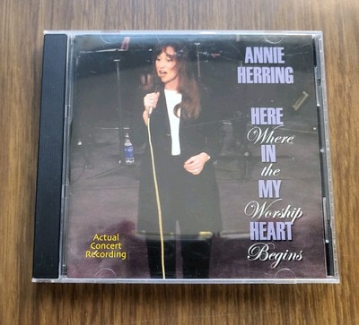 Annie Herring - Here In My Heart Where The Worship Begins CD (Baah, 2001) VG-image