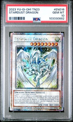 Stardust Dragon - PSA 10 - TN23-EN016 - Quarter Century Secret Rare - Yugioh-image
