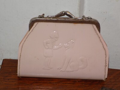 Vintage Little Orphan Annie & Sandy Vinyl Plastic Purse-image
