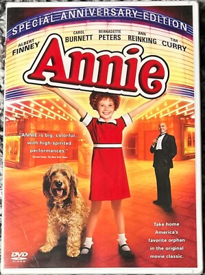 ANNIE SPECIAL ANNIVERSARY EDITION DVD 2003 FACTORY SEALED RARE WHITE CASE-image