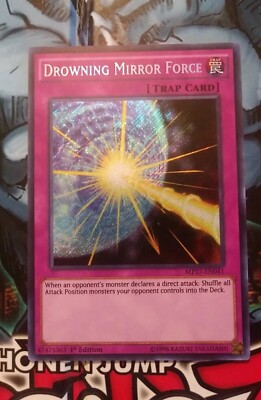 Yu-Gi-Oh! TCG Drowning Mirror Force 2017 Mega-Tin Mega Pack MP17-EN041 1st...-image