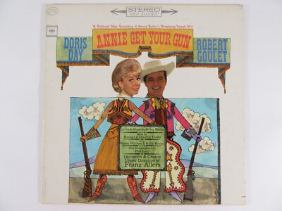 Vintage Vinyl LP Annie Get Your Gun Doris Day Robert Goulet Stereo Columbia 1963-image