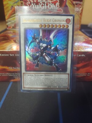 Yu-Gi-Oh! TCG Salamangreat Burst Gryphon Legendary Duelists: Soulburning Volcano-image